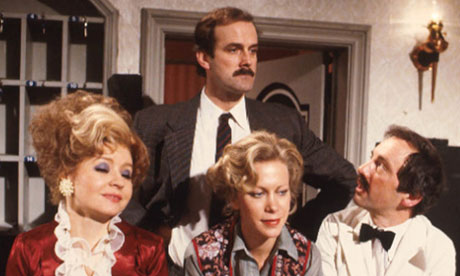 1970s tv britain towers fawlty cast bbc