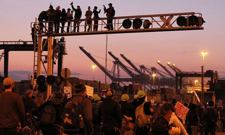 Occupy protesters disrupt ports across US west coast | World news ...