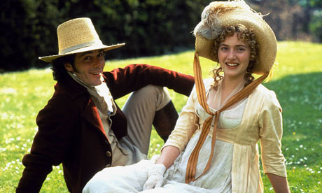 Greg Wise and Kate Winslet in the 1995 film of Sense and Sensibility