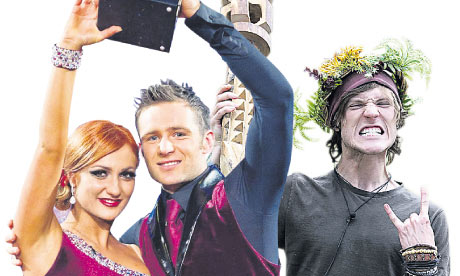 Harry Judd (with Aliona Vilani) and Dougie Poynter