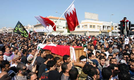 A funeral in Bahrain 
