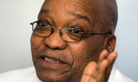 South African president Jacob Zuma