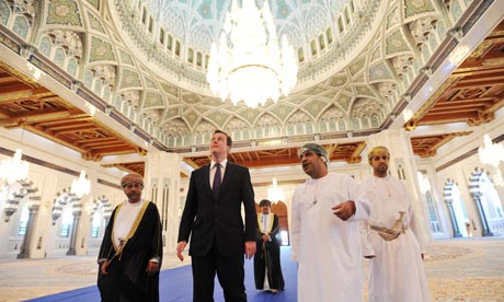 David Cameron in Oman