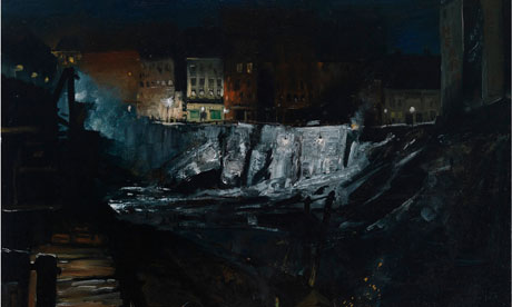 George Bellows – Excavation At Night, 1908
