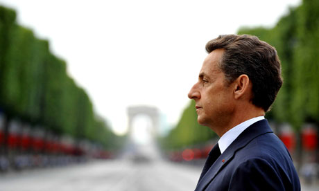 The Bastille Day parade on the
