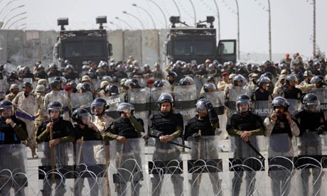 Iraqi security forces in Baghdad