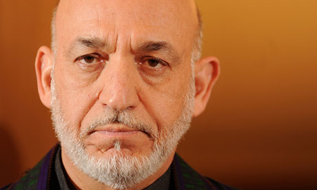 President Of Afghanistan Hamid Karzai