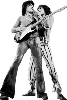 Ronnie Wood Mick Jagger