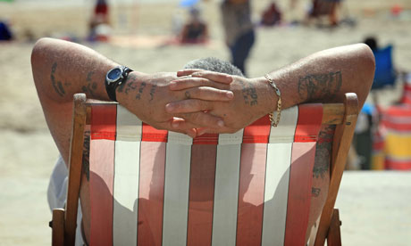 Britain Basks In Sunshine 