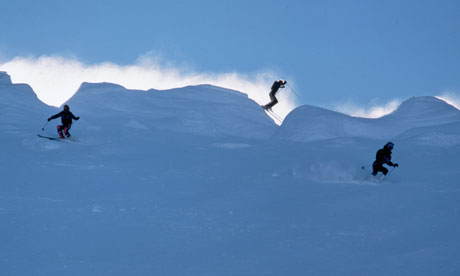 Skiing at Mammoth