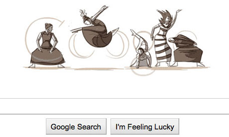 Martha Graham google doodle