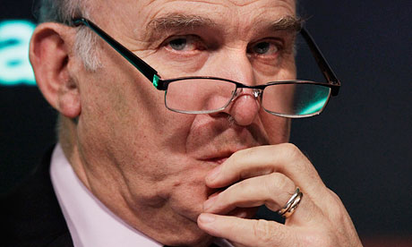 Vince Cable, the Lib Dem business secretary, has talked a lot about banking regulation