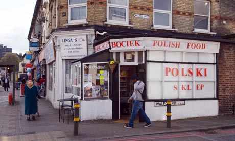 A Polish food shop in Colliers