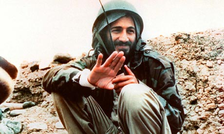 Osama in Laden by a crack. Osama bin Laden was #39;created#39;