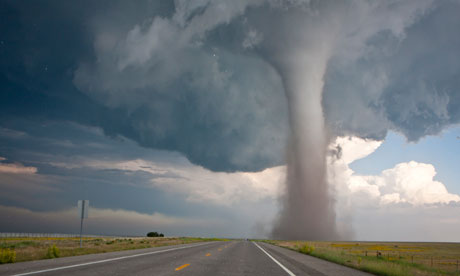 A tornado in Baca county, Colorado