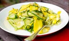 Angela Hartnett's courgette and hazelnut salad recipe