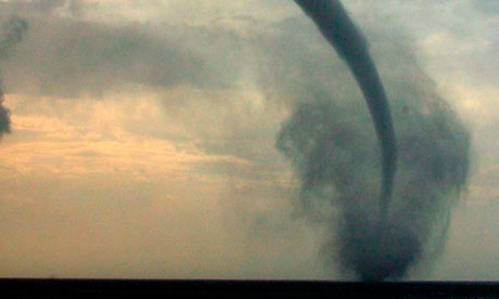 “It is no uncommon sight to see forty or fifty waterspouts,