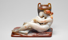 Venus con Cupido, atribuido a Giovanni Ambrogio Miseroni de Milán o Praga