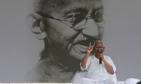 Anna Hazare hunger strike