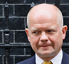 Foreign secretary William Hague