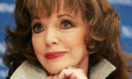 Joan Collins may be gloomy about Britain but riots or no riots 