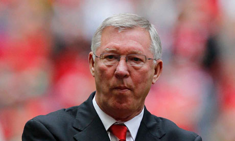 Manchester United manager Sir Alex Fergurson