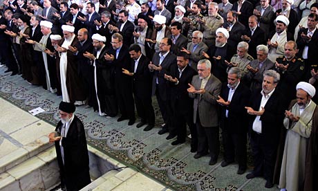 Ayatollah Ali Khamenei leads Eid al-Fitr-prayers in Tehran