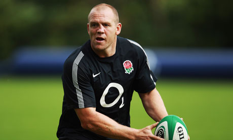 England rugby captain Mike Tindall 