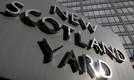 New Scotland Yard sign