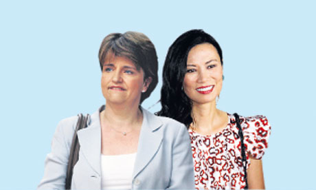 Wendy Alexander and Wendi Deng