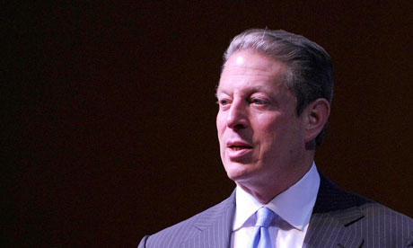 Former US vice president Al Gore