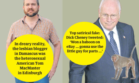Tom MacMaster and Dick Cheney
