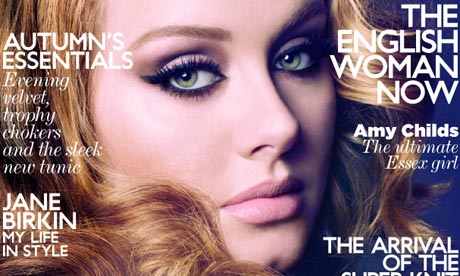 Adele on Vogue cover DO NOT USE 