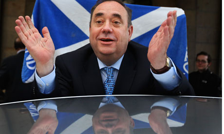 Scottish independence: Alex Salmond sets poll date – and defies