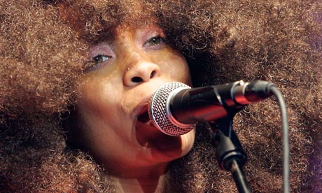 Soul singer Erykah Badu