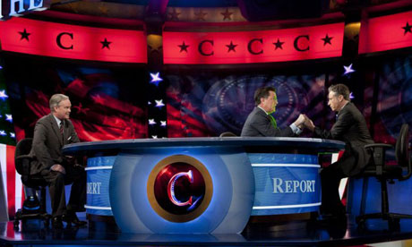 Stephen Colbert for president? TV host hints at entering Republican race