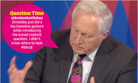 Dimbleby on Question Time