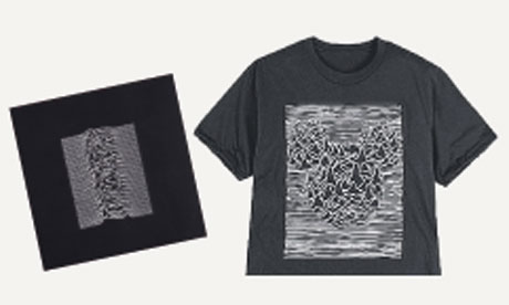 The Disney T-shirt inspired by Joy Division's Unknown Pleasures album