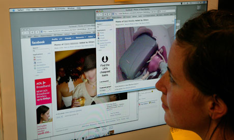 Teacher's Facebook page