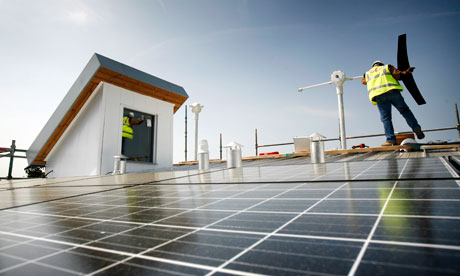 Installing micro-wind turbines