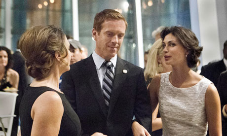 Homeland … is Jess developing a taste for those fancy parties?