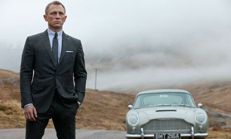 Daniel Craig as James Bond in Skyfall