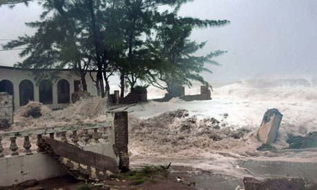 Hurricane Sandy in Jamaica