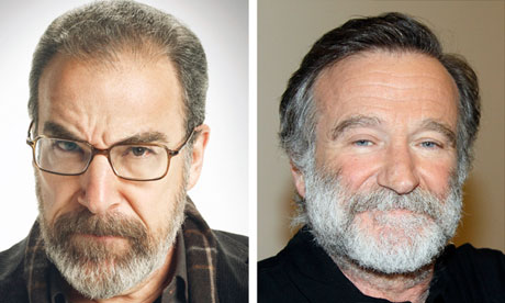 Mandy Patinkin and Robin Williams … screen brothers in Homeland?