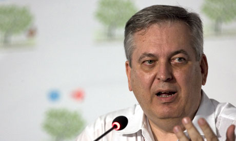 Luiz Alberto Figueiredo Machado, one of the lead negotiators at the Doha climate change conference