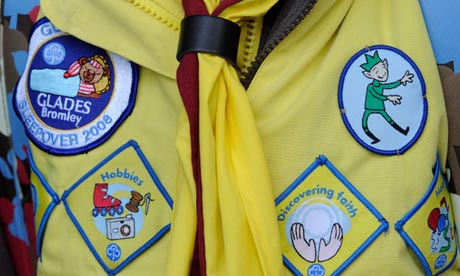 Brownie Badge Positions