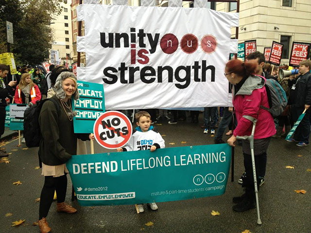 Demo 2012: Demo 2012 NUS Unity is Strength