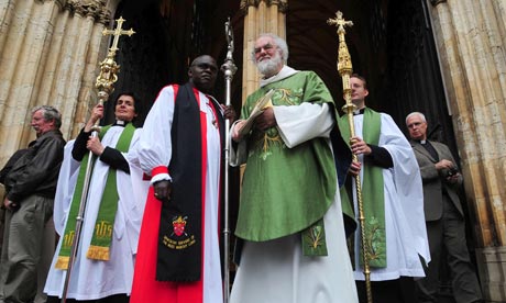 John Sentamu and Rowan Willliams