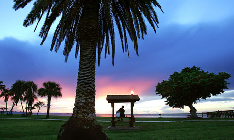 Gilchrist park in Punta Gorda, Florida