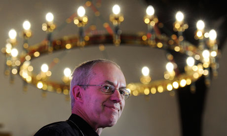 The new archbishop of Canterbury, Justin Welby.